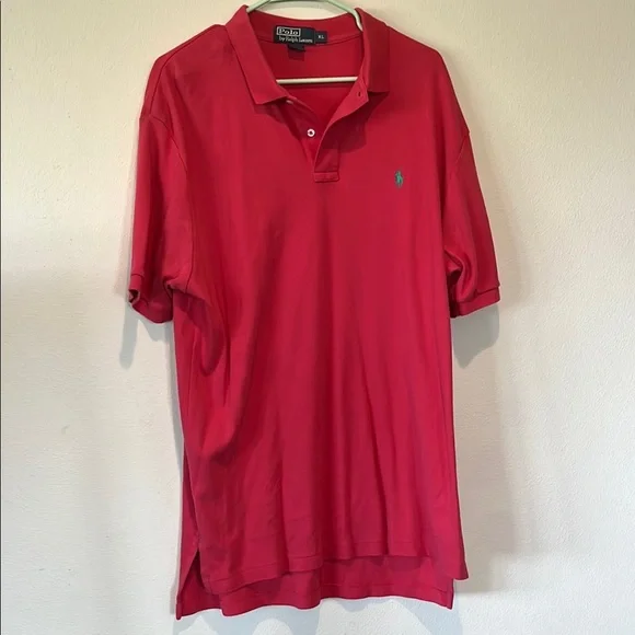 Ralph Lauren Men's Red Polo Shirt - Picture 1 of 4